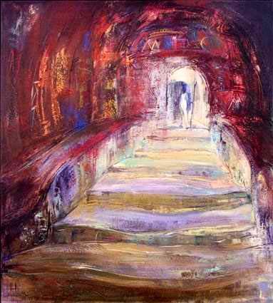 Painting by Toos van Holstein